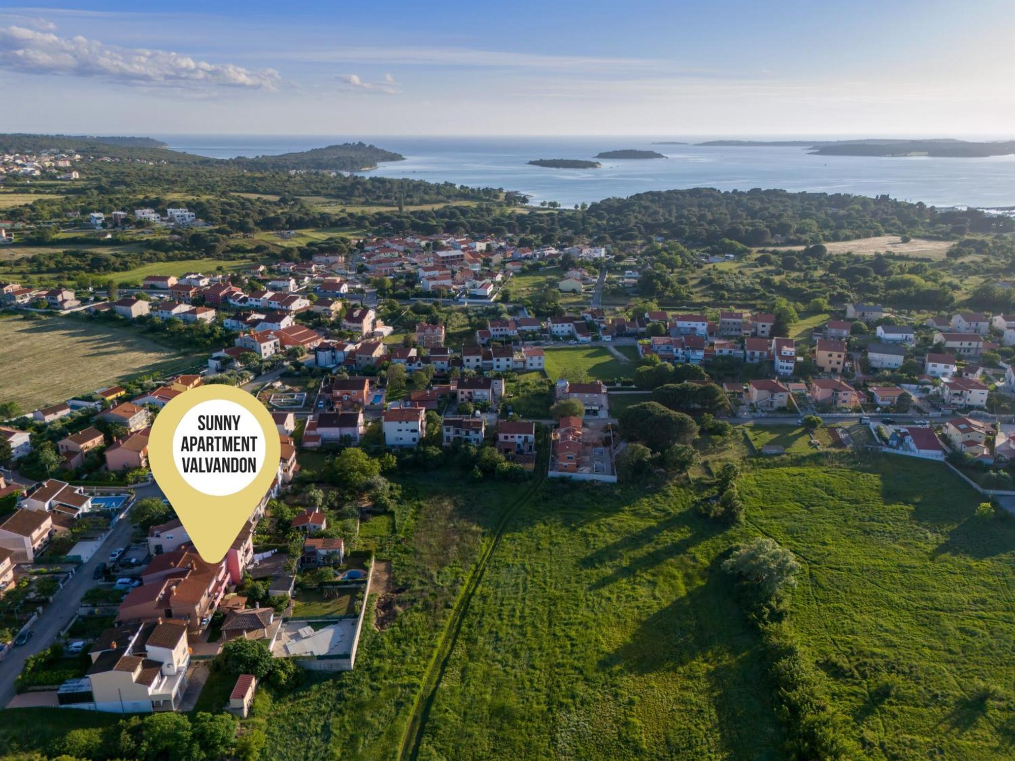 Sunny Apartment Valbandon Фажана Экстерьер фото